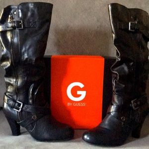 Guess Black Boots with Heel